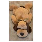 Large Stuffed Dog 34" T