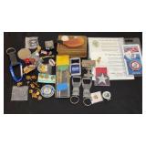 Trinket Box, Pins, Darts & More