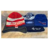 Winter Caps Red Wings Car Heart & More