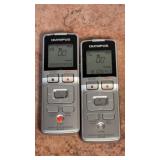Olympus Digital Voice Recorders Lot of 2