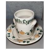 South Lyon Planter and Plate