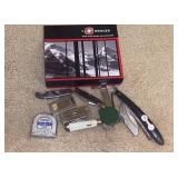 Assorted Lot Of Pocket Knives And Multitool