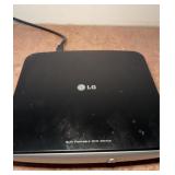 LG Portable DVD Writer #GP40NB40 6.5x6.5"