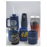 Lot Of Assorted Travel Tumblers, Mugs, &
