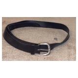 Black Leather Belt