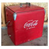 Vintage Coke Cooler 16x12x17"