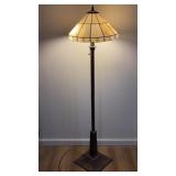 Tiffany Style Mission Floor Lamp