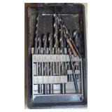 Sears Craftsman High Speed Steel Drill Bit Set w