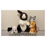 Assorted Stuffed Animals Lot of 4