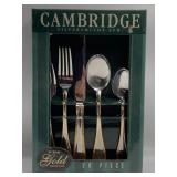 Cambridge 20 Piece 24 Karat Gold Electro-Plate