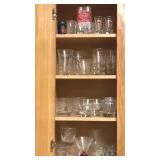 Lot Of Assorted Glass Cups And Shoot Glasses