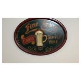 Game Room Fine Beer Wall Sign, 21x15'