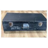 Vintage Distressed Wooden Storage Trunk