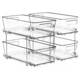 Simple Houseware 2-Tier Pull-Out Organizers