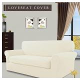 Easy-Going Loveseat Slipcover Ivory
