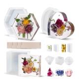 LETï¿½S RESIN 8-Piece Silicone Mold Set
