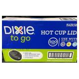 Dixie To Go 500 Hot Cup Lids