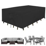 Easy-Going Patio Furniture Cover 110x84in