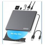 External Blu-ray Drive USB-C & USB 3.0