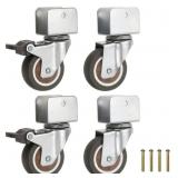 2ï¿½ Swivel Caster Wheels Set
