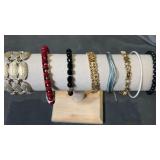Collection of bracelets