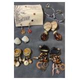 Clip on earring collection