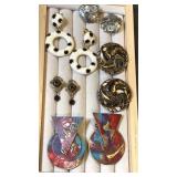 Clip on earring collection