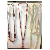 Beaded long necklaces  20-80'