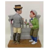 Norman Rockwell "The Rivals" Danbury Mint