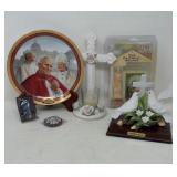 Catholic Decor & Pope John Paul II Lot
