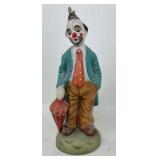 Business Clown with Umbrella