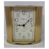 Howard Miller Dual Chime Brass Mantel Clock