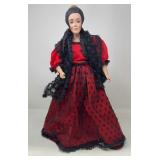Victorian Style Porcelain Lady Doll