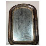 Antique Victorian Floral Wall Mirror