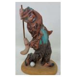 Hobo Golfer (Broom as Golf Club)