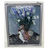 Framed Marc Chagall-Style Art Print