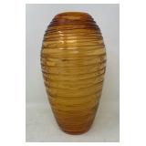 Amber Glass Vase