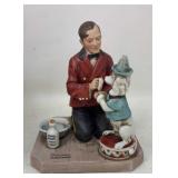 Norman Rockwell Doctor & Child Figurine