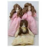 Porcelain Doll Trio