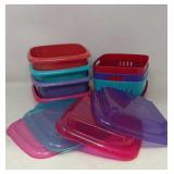 Colorful Plastic Storage 5ï¿½ Container & Lids