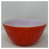 Pyrex Red Mixing Bowl 402 USA