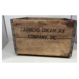 Farmers Creamery Co Crate 17x11x13