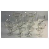 Etched Glass Stemware Collection