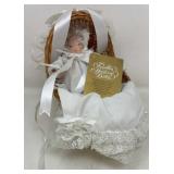Franklin Heirloom Baby Doll & Basket