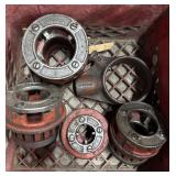 Ridgid Pipe Threader Die Heads In Red Crate