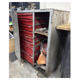 Vintage Craftsman Tool Cabinet & Vise