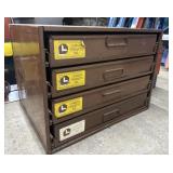 Lawson Steel Parts Cabinet Portable Drawers 21"