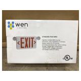 New Exit Sign Light Wen Red