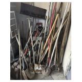 Yard Tools Shovels Axes Rakes Large Assortment