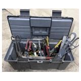 Toolbox w/ Wiss Tin Snips Cutters Hand Tools